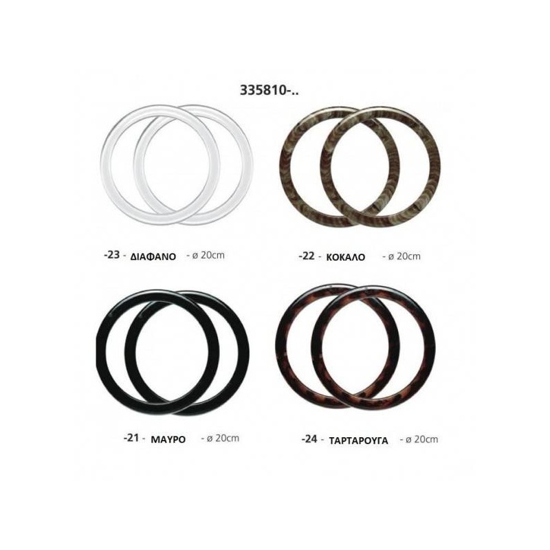 Κυκλικά χερούλια τσάντας