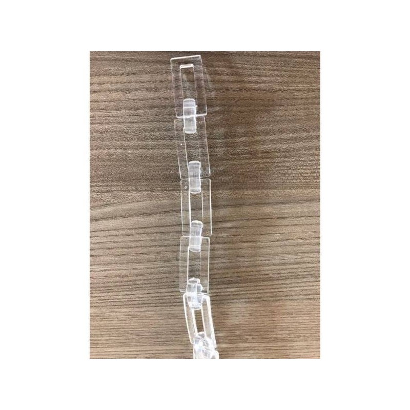 Πλαστική αλυσίδα διάφανη