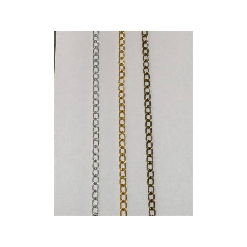 Αλυσίδα πλακέ 1 cm
