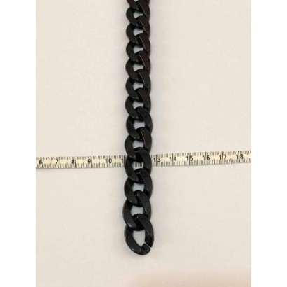 Αλυσίδα μαύρη 2,5 cm