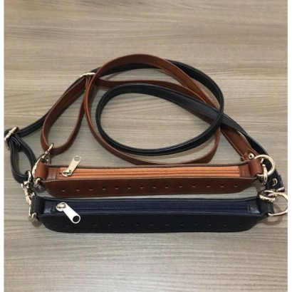 Zipper 25 CM ME Leather & Strap Crossbody