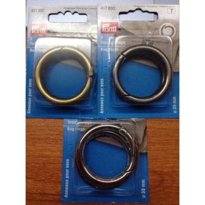 Rings For Bag Clasp