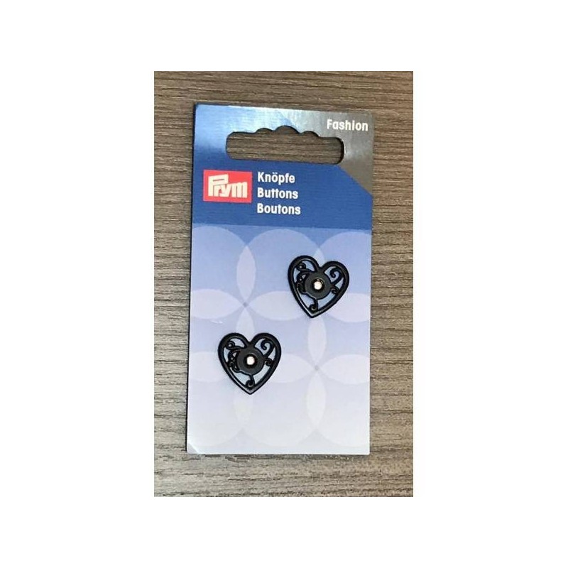 Snap Fastener Kardia Black