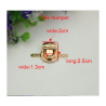Bag Clasp Studded