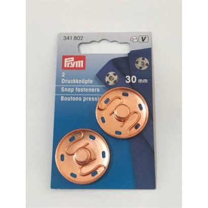 Snap Fasteners Metal 30 MM