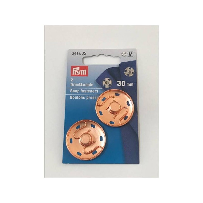 Snap Fasteners Metal 30 MM