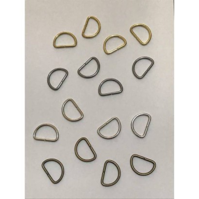 Κρίκοι τσάντας μισοφέγγαρο 25mm