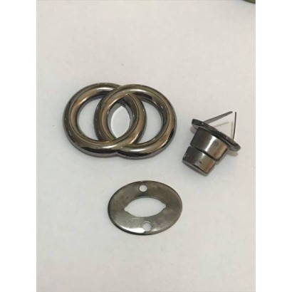 Κούμπωμα σανελ καρφωτό