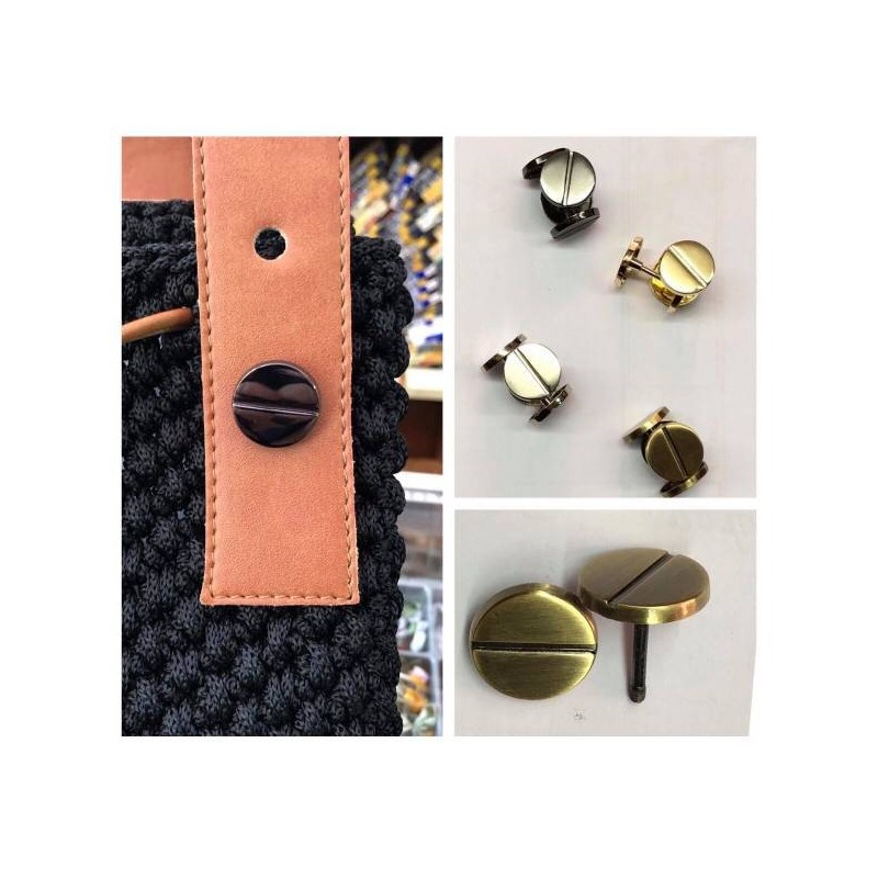 Βιδωτό κούμπωμα για χερούλια