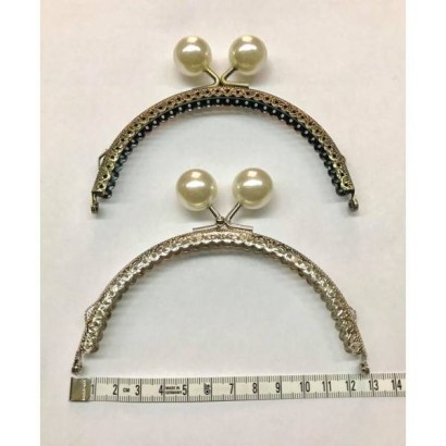 Μεταλλικό χερούλι με μεγάλη πέρλα