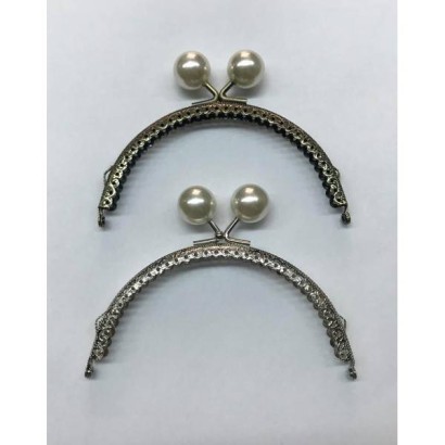 Μεταλλικό χερούλι με μεγάλη πέρλα