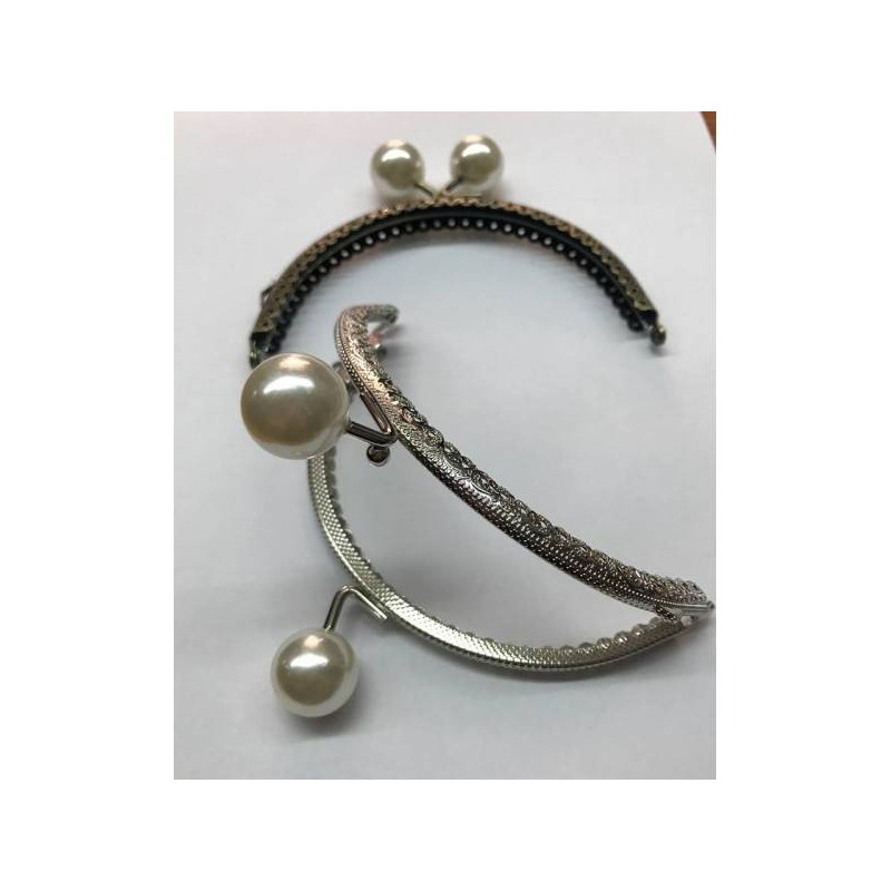 Μεταλλικό χερούλι με μεγάλη πέρλα