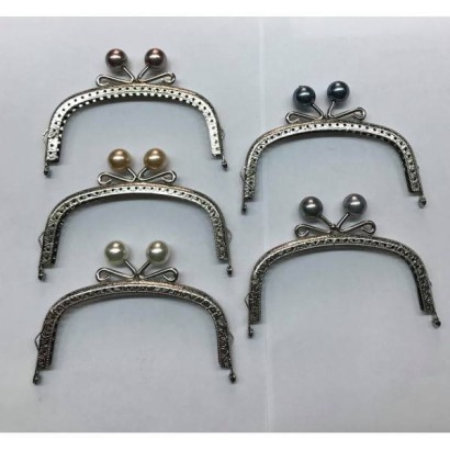 Metal Handle Silver ME Pearl