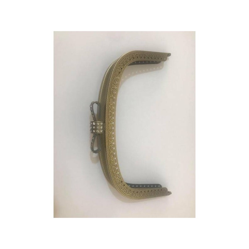 Μεταλλικό χερούλι χρυσό αντ.18 cm