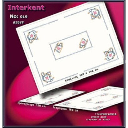 Σταμπωτό σχέδιο σταυροβελονιάς 019