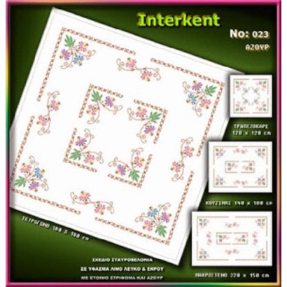 Σταμπωτό σχέδιο σταυροβελονιάς 023