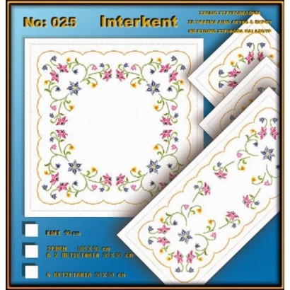 Printed Cross Stitch Design 025