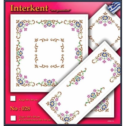 Printed Cross Stitch Design 028