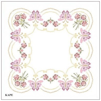 Σταμπωτό σχέδιο σταυροβελονιάς 029