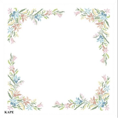 Σταμπωτό σχέδιο σταυροβελονιάς 031