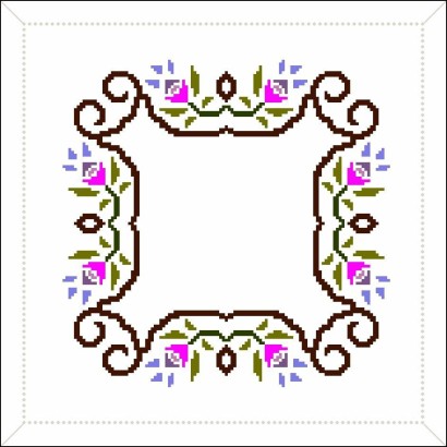 Printed Cross Stitch Design 1002