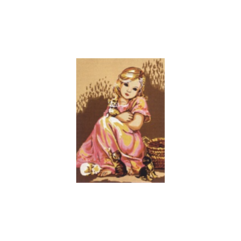 Η κόρη με τα γατάκια