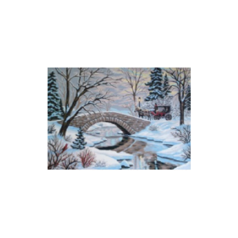 Χιονισμένη γέφυρα