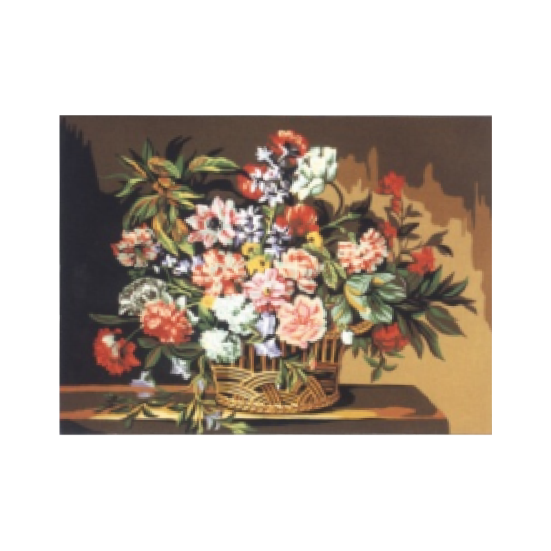 Καλάθι με λουλούδια