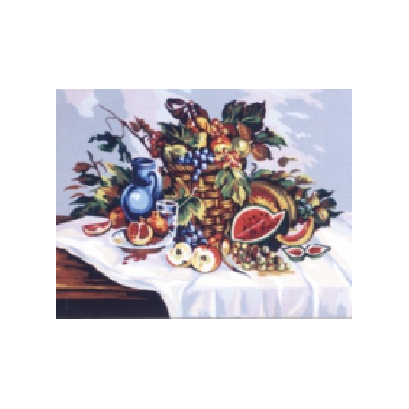 Η πιατέλα με τα φρούτα