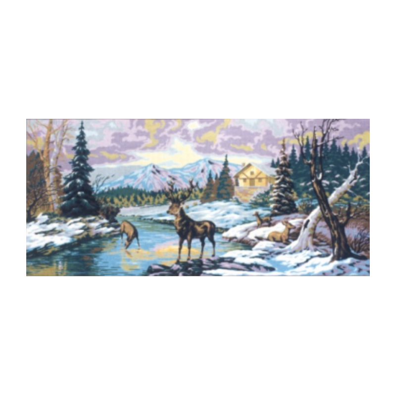 Τάρανδοι στα χιόνια