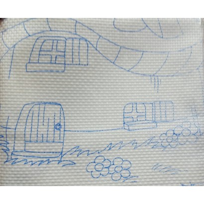 Κουβερτάκι αγκαλιάς Κύκνος Νο6