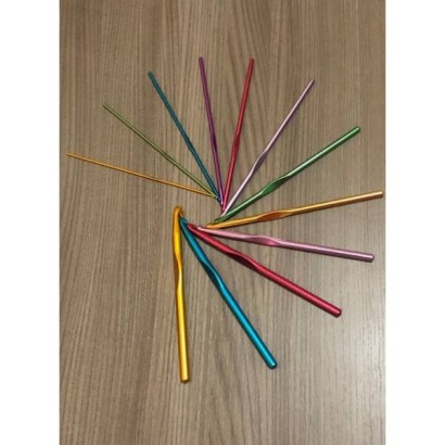 Set Crochet Hooks Metal