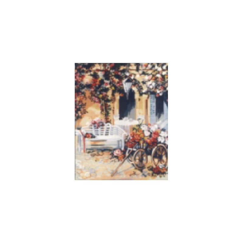 Το καρότσι με τα λουλούδια