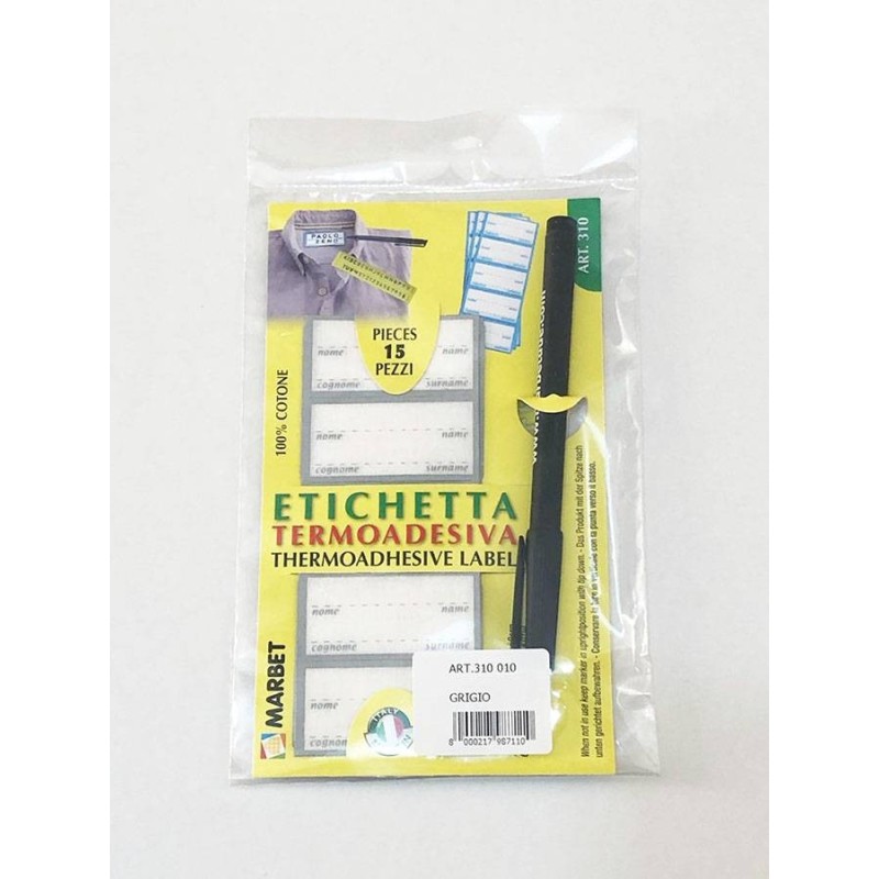 Θερμοκολλητικές Ετικέτες & Μαρκαδόρος