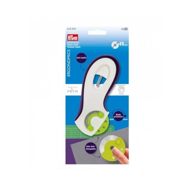 Κόφτης υφασμάτων με προστατευτικό 45mm