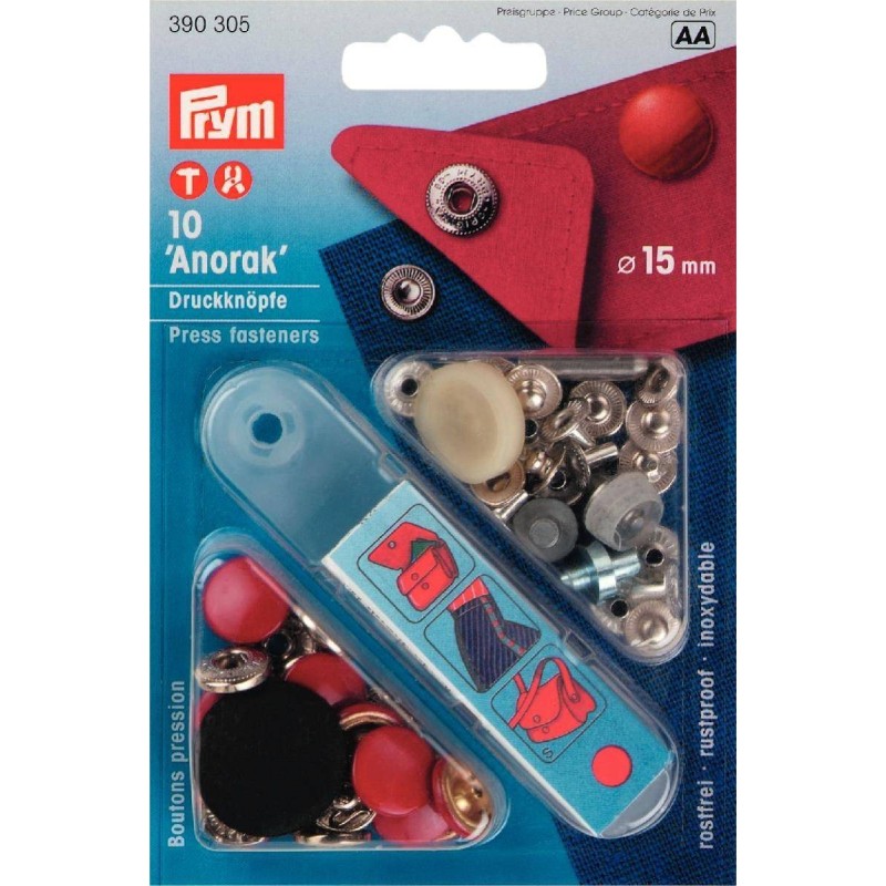 Τρούκς ΑΝΟΡΑΚ 15 mm κόκκινα