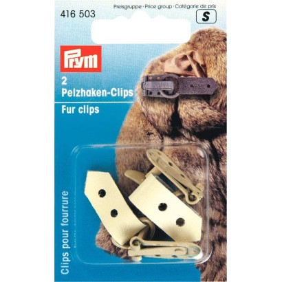 Clips Fur Beige