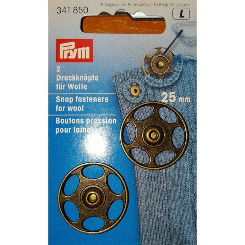 Metal Snap Fastener 25mm