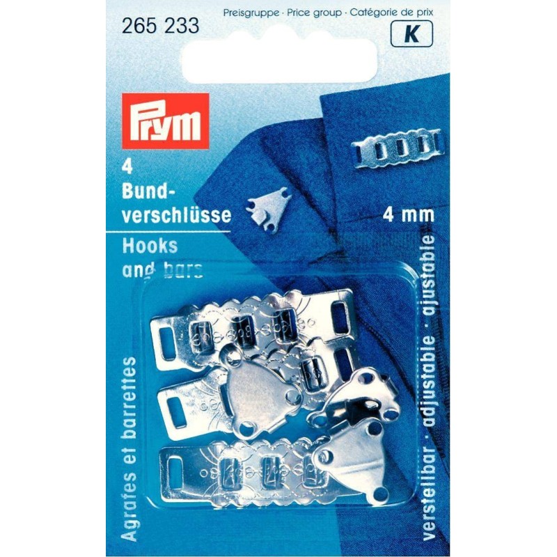 Hook And Eye Fastener For Panteloni