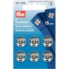 Snap Fasteners Metal 15mm