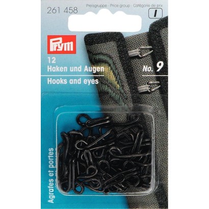 Hook And Eye Fasteners Metal No9