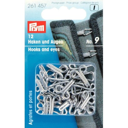 Hook And Eye Fasteners Metal No9