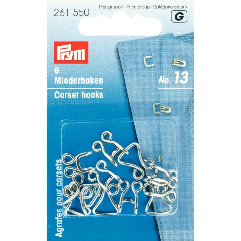 Hook And Eye Fasteners Metal No13