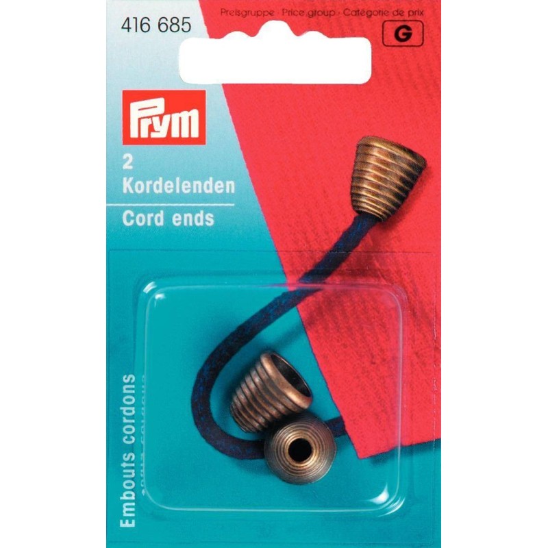 Τελείωμα κορδονιού μπρονζέ