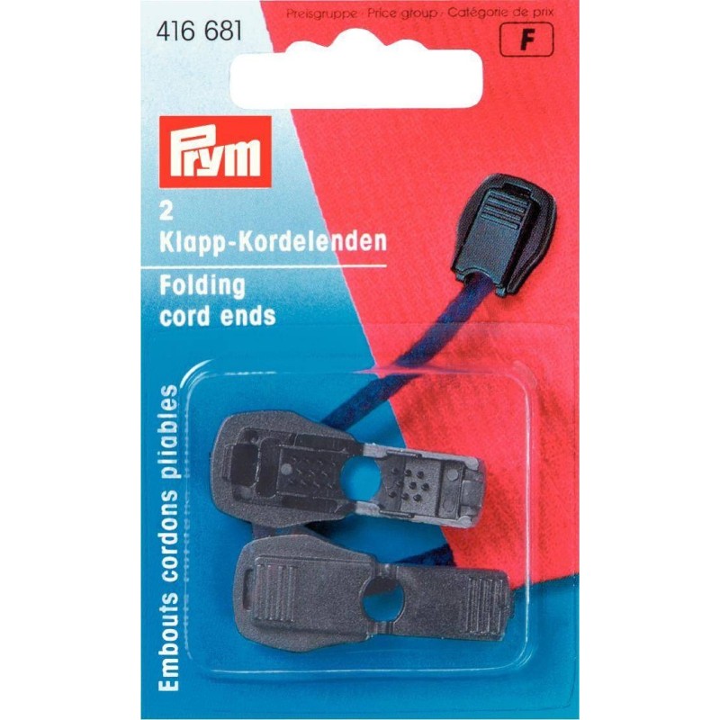 Τελείωμα κορδονιού μαύρο