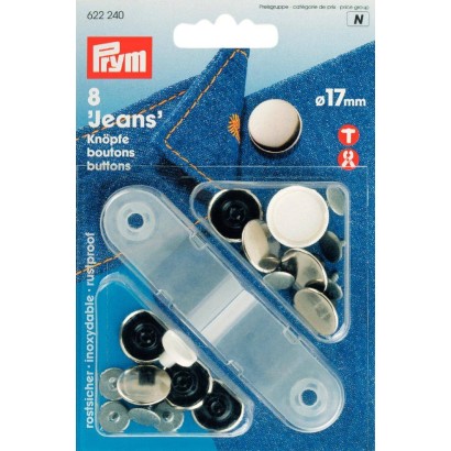 Buttons For Jeans & Jacket 17 MM