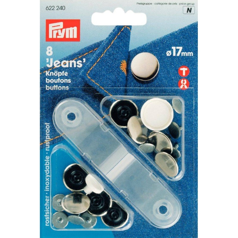 Κουμπιά για JEANS & JACKET 17 mm