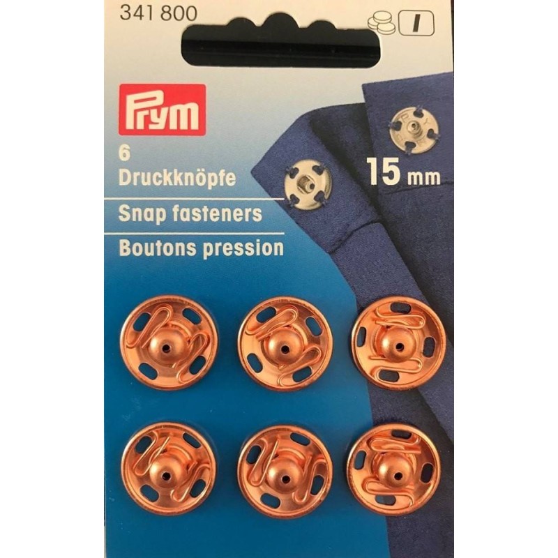 Snap Fasteners Metal 15 MM