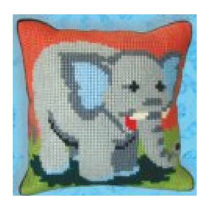 Kids Cushion Kit Elefantaki