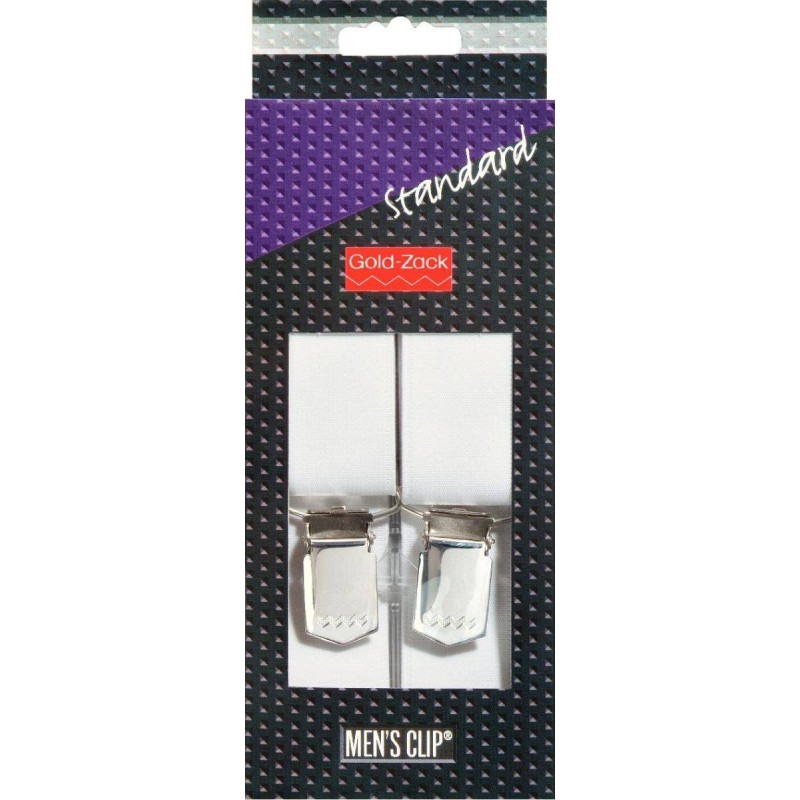 Τιράντες ανδρικές STANDARD ΛΕΥΚΕΣ